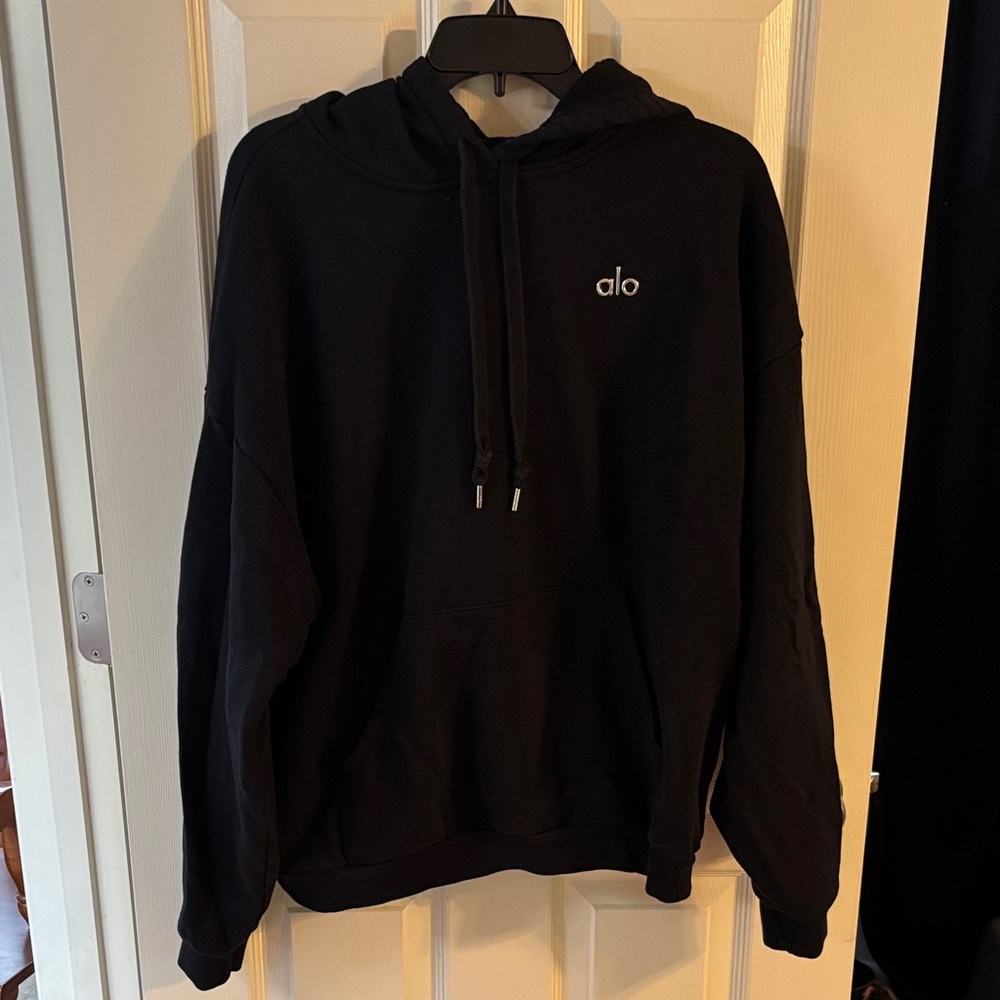 ALO Yoga Accolade Black Hoodie